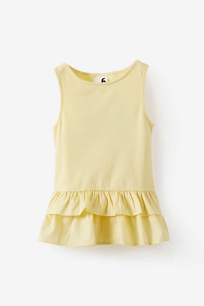 Lily Sleeveless Tiered Top