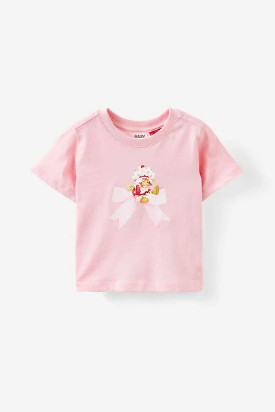 Strawberry Shortcake Short Sleeve Graphic Print Tee