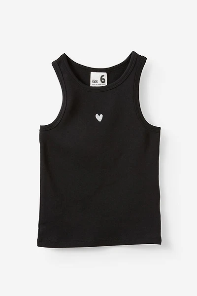 Fitted Essential Racer Back Tank