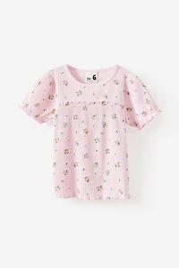 Posie Short Sleeve Babydoll Top