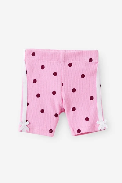 Baby Essential Rib Bike Shorts