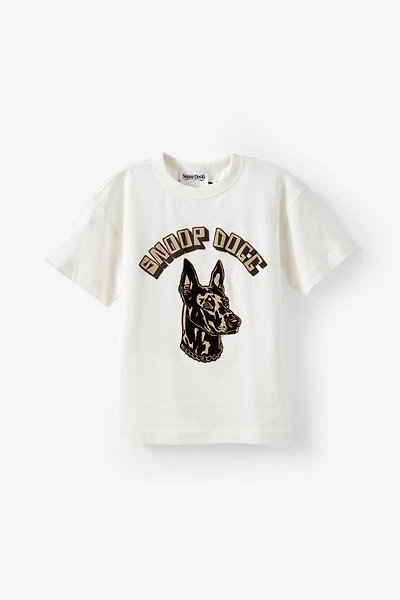 Snoop Dogg Drop Shoulder Short Sleeve Music Tee