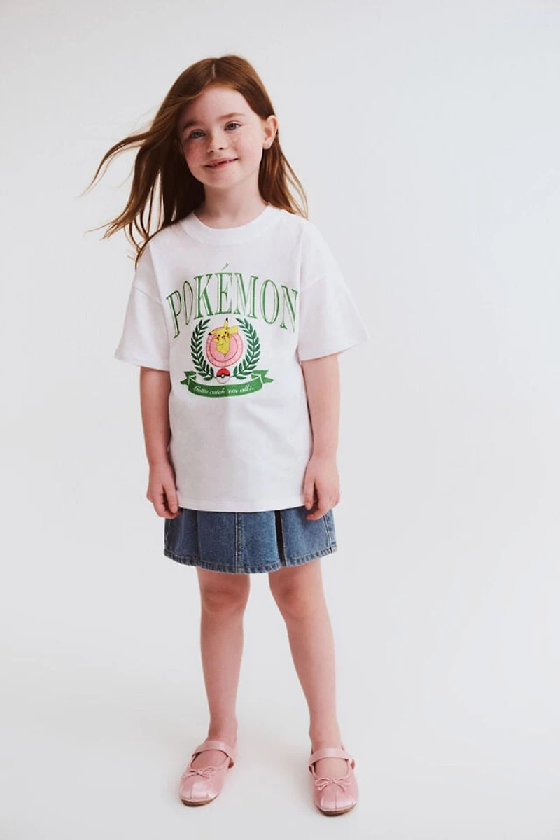 Pokémon Drop Shoulder Short Sleeve Tee