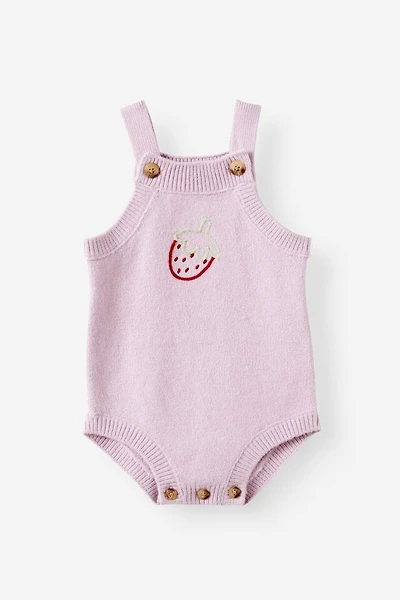 Organic Knit Bubbysuit