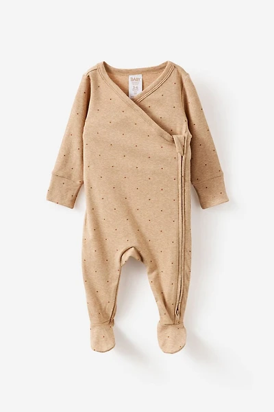 Organic Cross Over Zip All One
