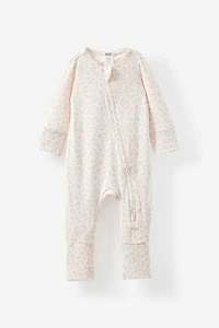 Growie Long Sleeve Zip All One Romper