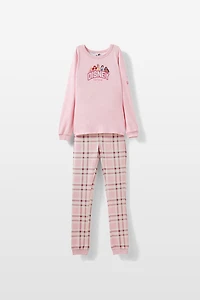 Claire Long Sleeve Pyjama Set Licensed