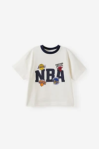 NBA Boxy Crop Tee