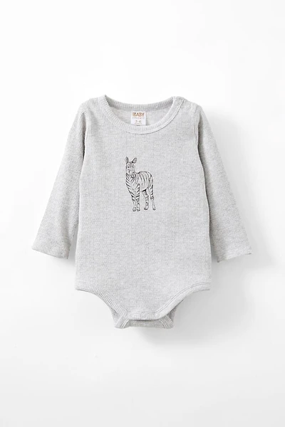 Organic Pointelle Long Sleeve Bubbysuit