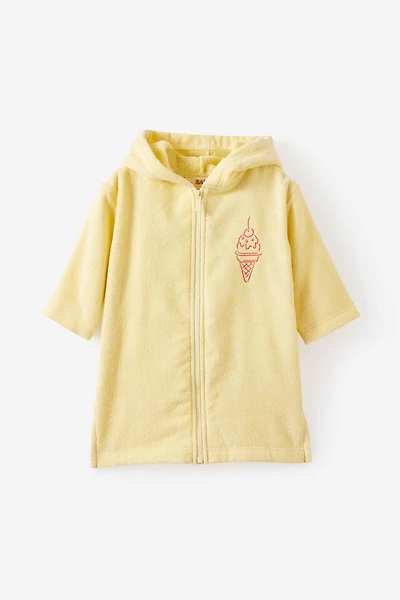 Baby Zip Through Hooded Towel