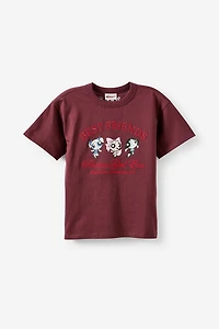 Powerpuff Girls Drop Shoulder Short Sleeve Tee