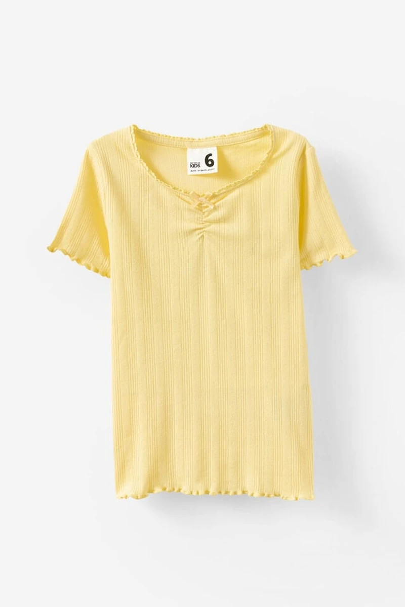 Harper Short Sleeve Baby Tee