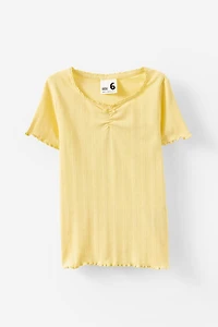 Harper Short Sleeve Baby Tee