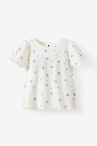 Posie Short Sleeve Babydoll Top