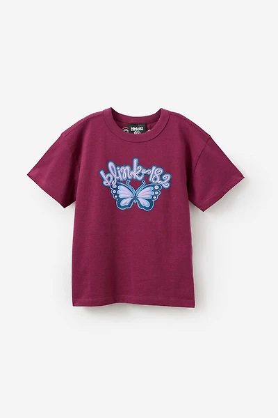 Blink 182 Music Drop Shoulder Short Sleeve Tee