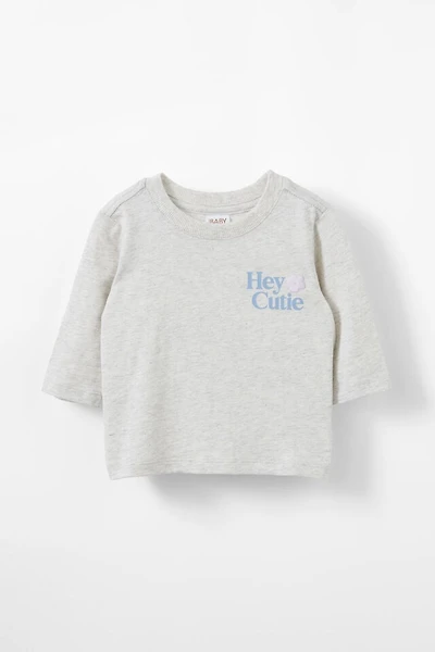 Jamie Long Sleeve Graphic Print Tee