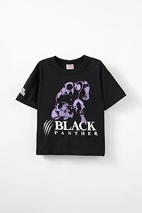 Black Panther Drop Shoulder Short Sleeve Tee