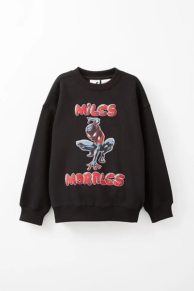Marvel Miles Morales Oversized Crew