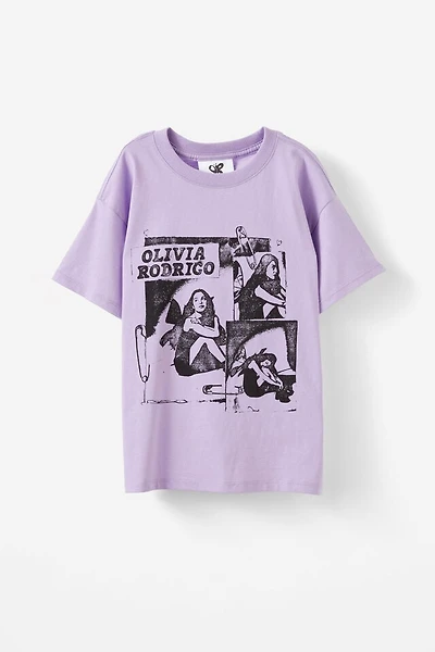 Olivia Rodrigo Drop Shoulder Short Sleeve Tee