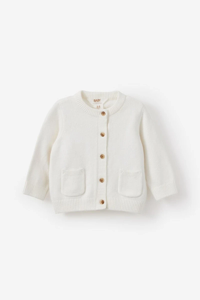 Baby Organic Blend Knit Cardigan