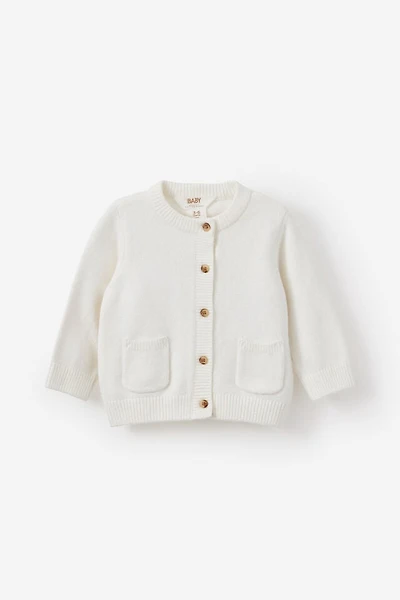 Baby Organic Blend Knit Cardigan