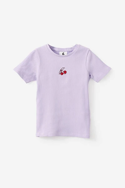 Fitted Short Sleeve Essential Tee