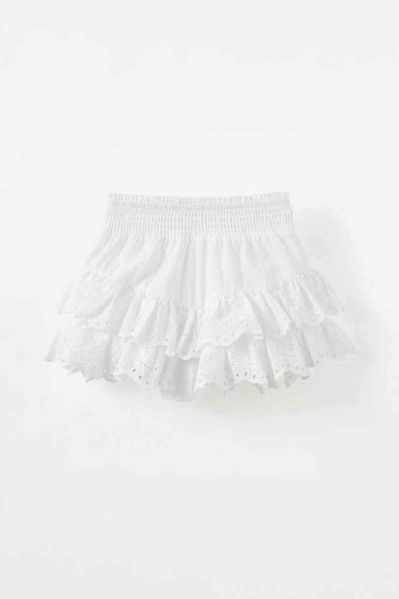 Belle Woven Frill Short