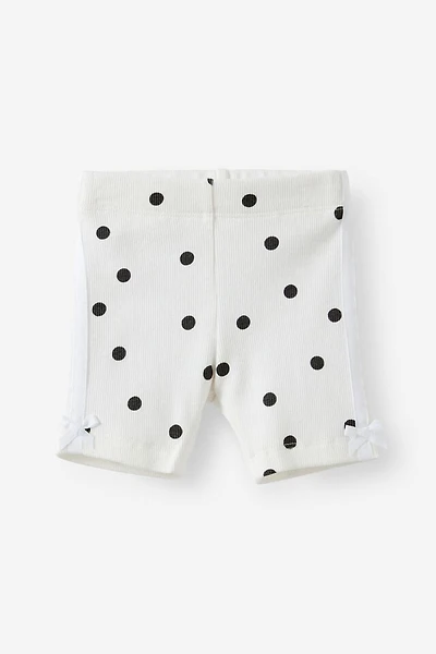 Baby Essential Rib Bike Shorts