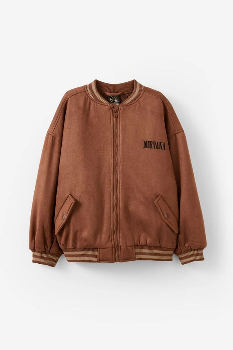Nirvana Music Bomber Jacket