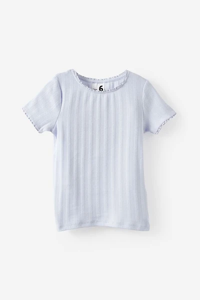 Fitted Short Sleeve Essential Tee