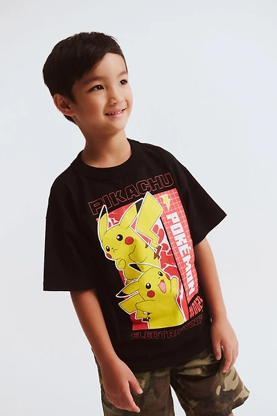 Pokémon Drop Shoulder Short Sleeve Tee