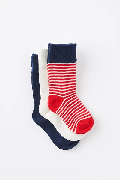 Kids 3Pk Crew Socks
