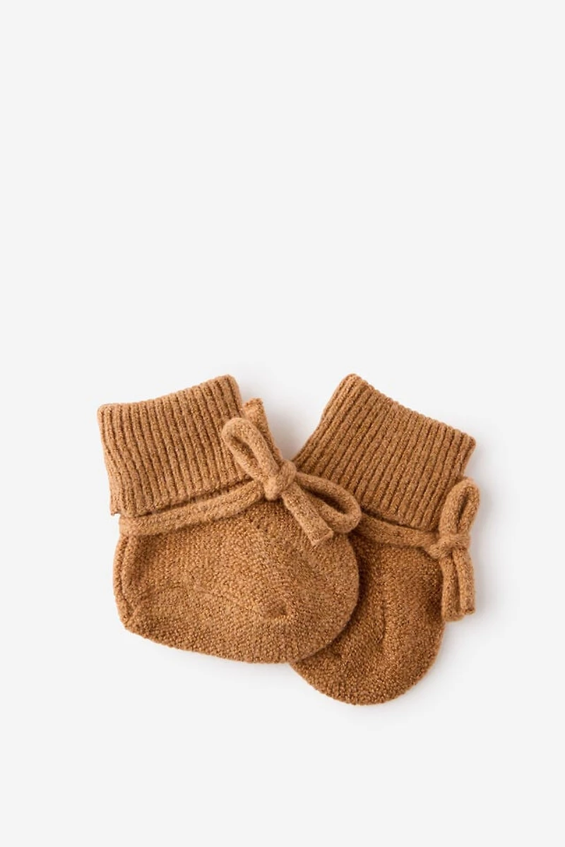 Baby Organic Blend Knit Booties