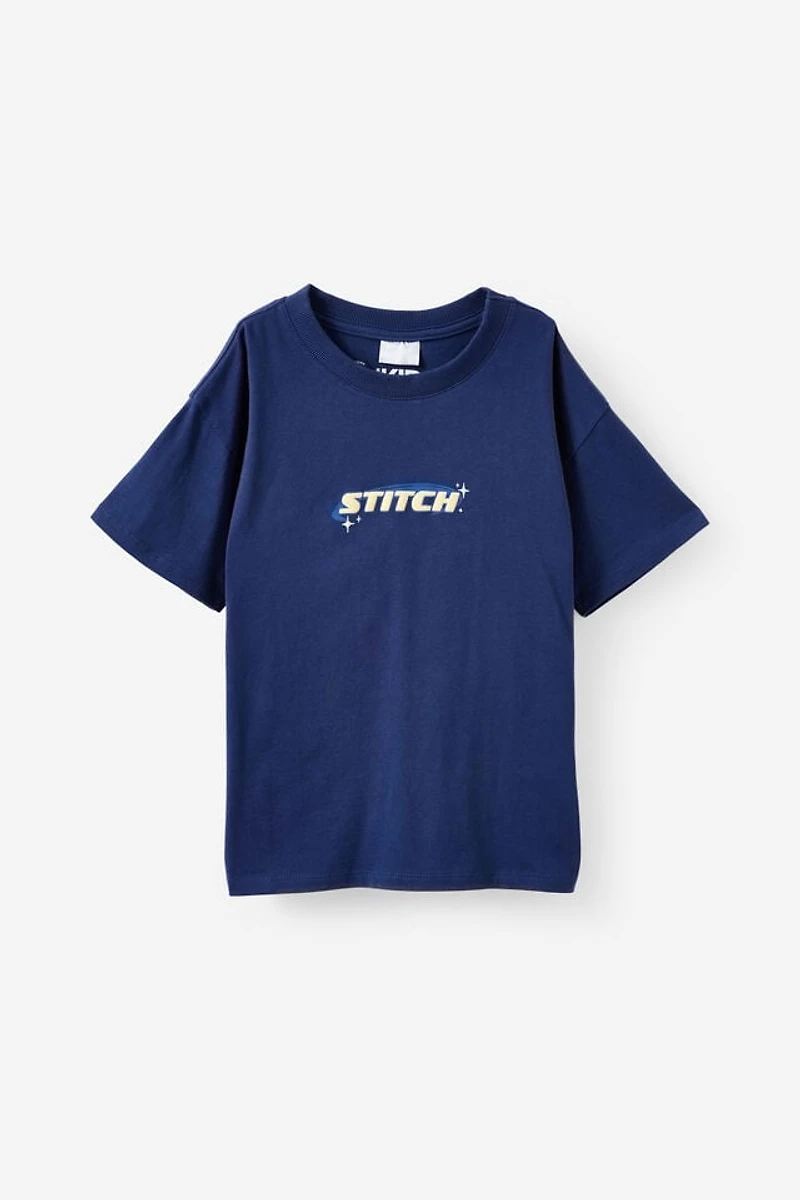 Disney Lilo & Stitch Drop Shoulder Short Sleeve Tee