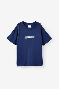 Disney Lilo & Stitch Drop Shoulder Short Sleeve Tee