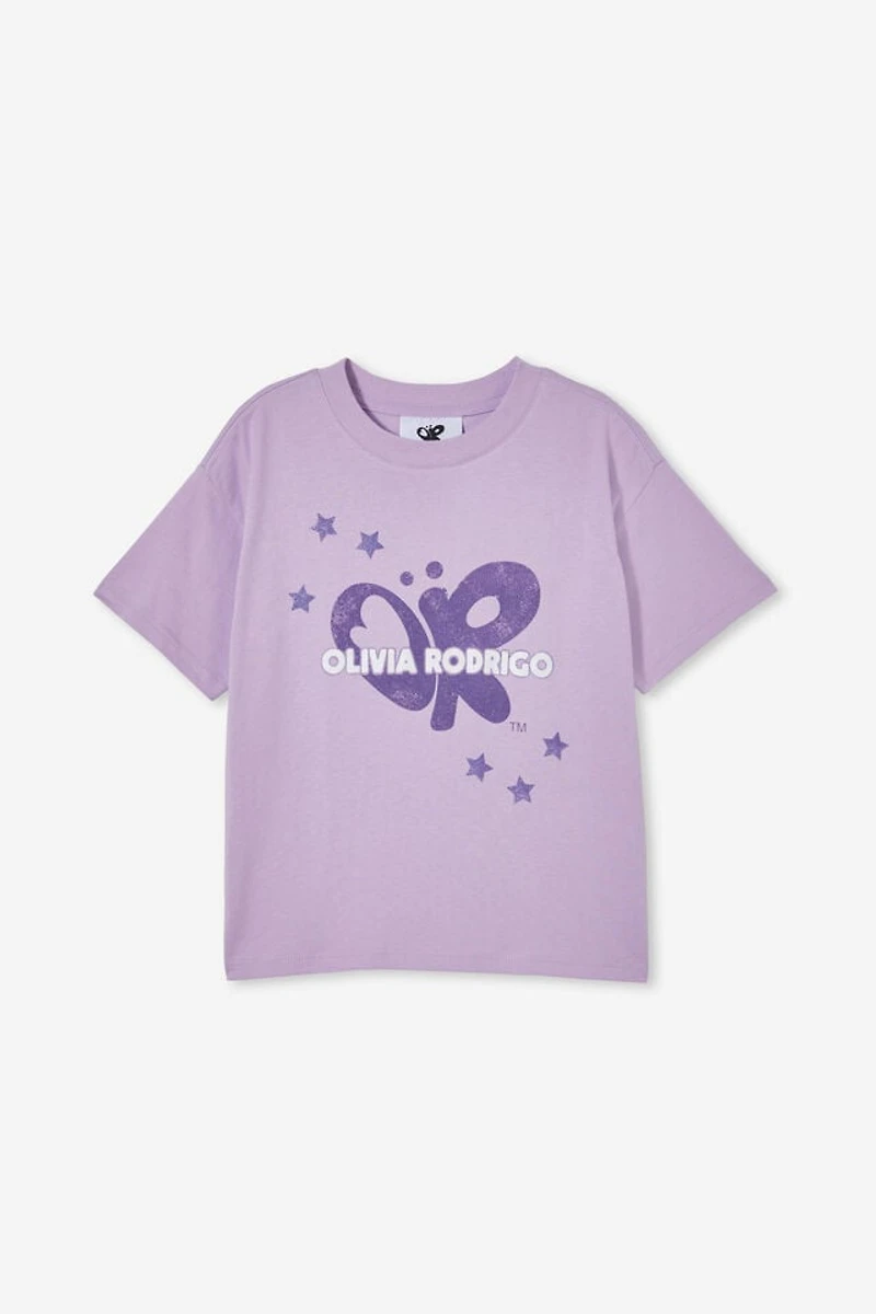 Olivia Rodrigo Drop Shoulder Short Sleeve Tee