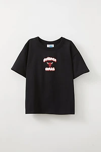 Chicago Bulls Drop Shoulder Short Sleeve Tee