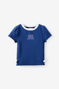 Active Short Sleeve Baby Tee