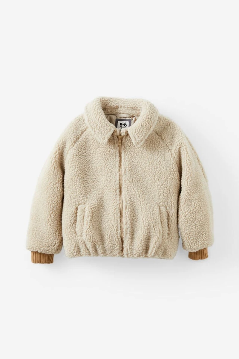 Teddy Bomber Jacket
