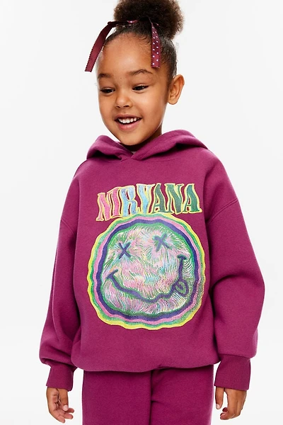 Nirvana Music Oversized Hoodie