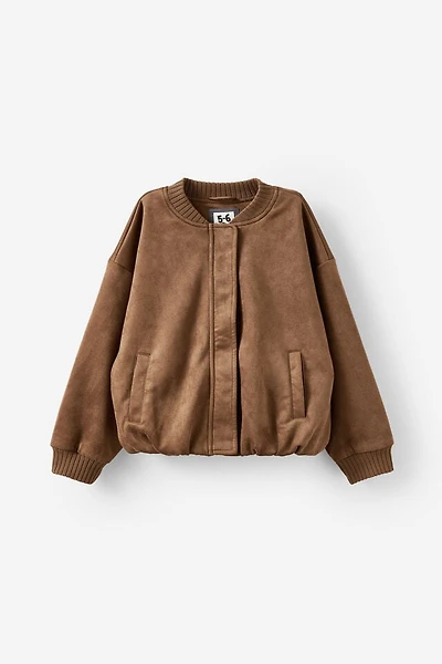 Oversized Bomber Jacket