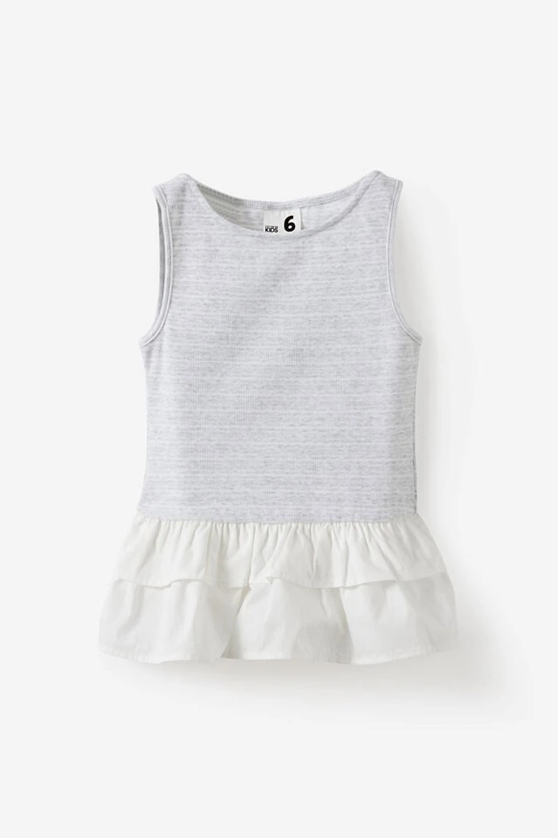 Lily Sleeveless Tiered Top