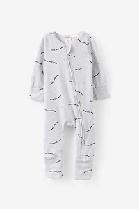 Growie Long Sleeve Zip All One Romper