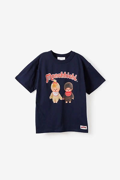 Monchhichi Drop Shoulder Short Sleeve Tee