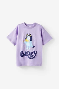 License Drop Shoulder Short Sleeve Tee