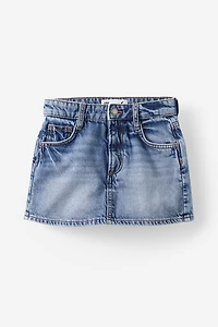 Alayna Aline Denim Skort