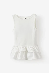 Lily Sleeveless Tiered Top