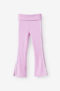 Soft Stretch Fold Over Flare Legging