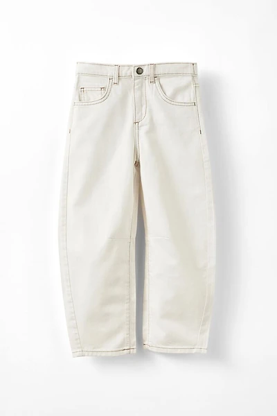 Unisex Barrel Leg Denim Jean