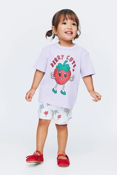 Baby Essential Curved Hem Short